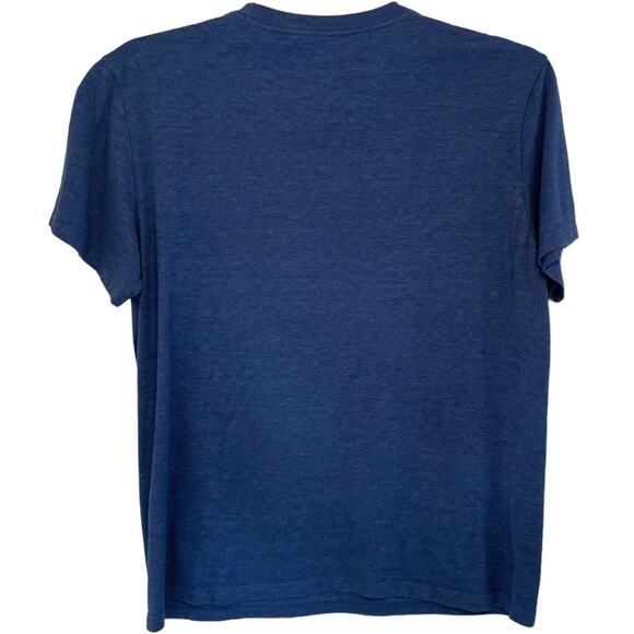 New York Giants NFL Team Apparel Men’s Blue T Shirt Size Large Football - Picture 3 of 4